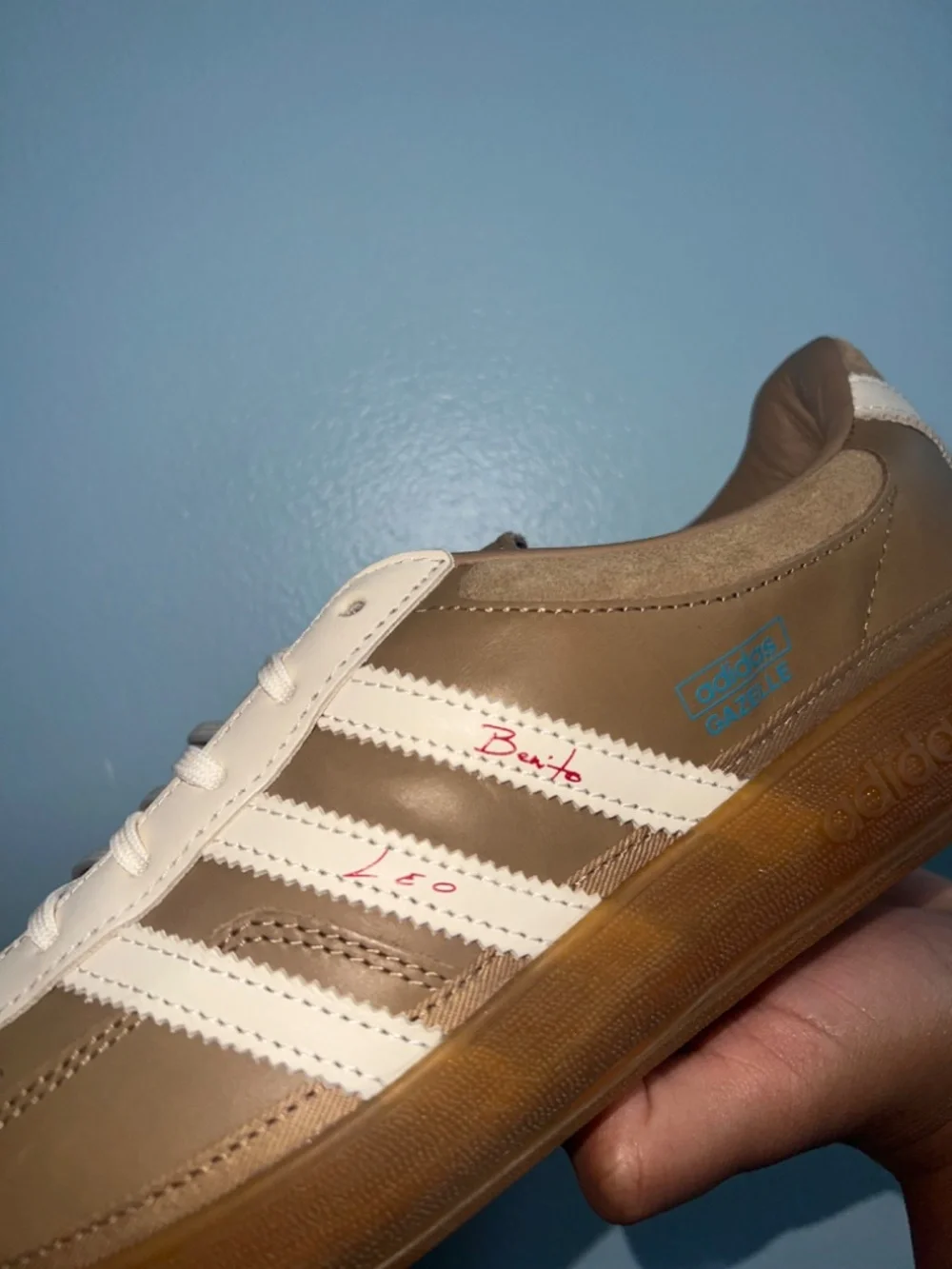ADIDAS BAD BUNNY X MESSI GAZELLE INDOOR SHOES